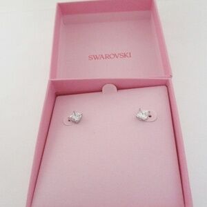 SWAROVSKI Crystal Square Stud Earrings